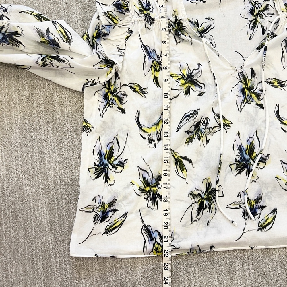 Tanya Taylor Delaney Floral Cotton Top - Picture 12 of 12
